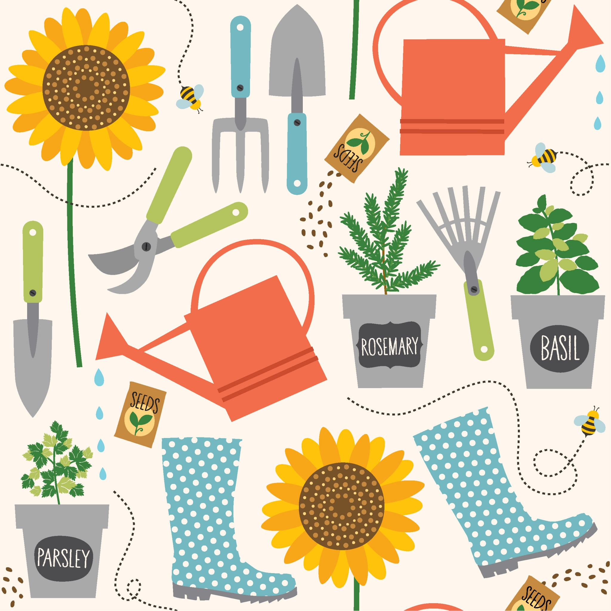 Salveta "Gardening" VP24