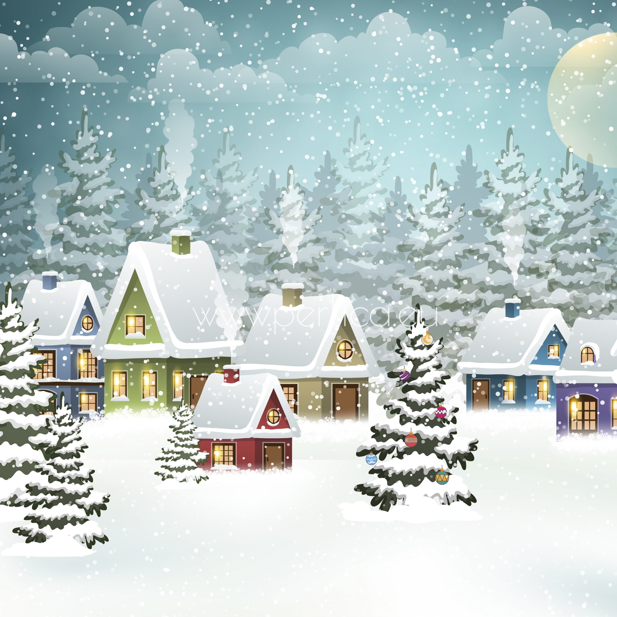 Salveta Village in Snow SPB3