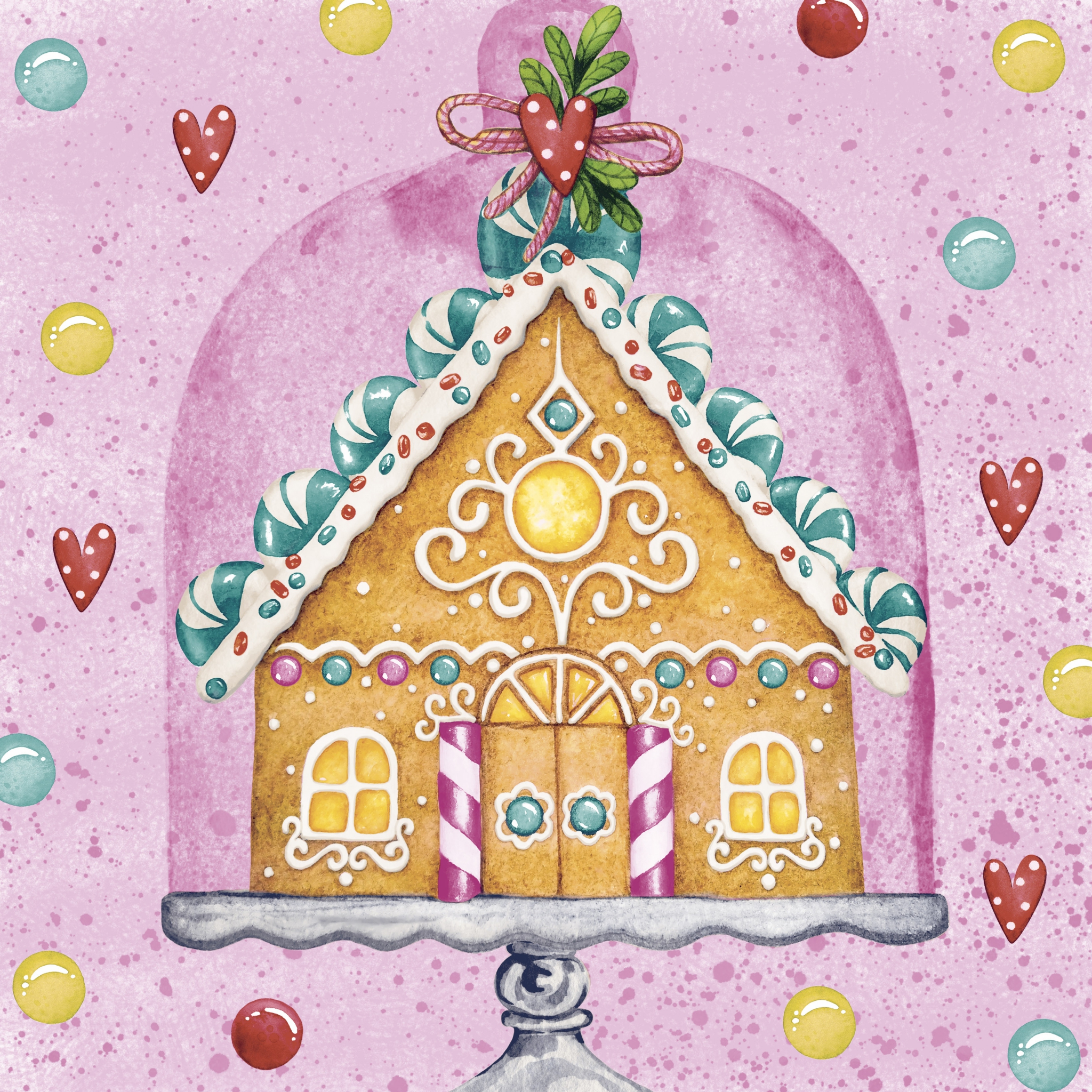 Salveta Gingerbread House ZI40