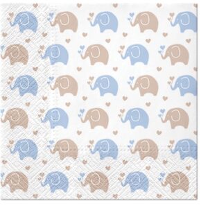 Salveta Baby elephants blue D3