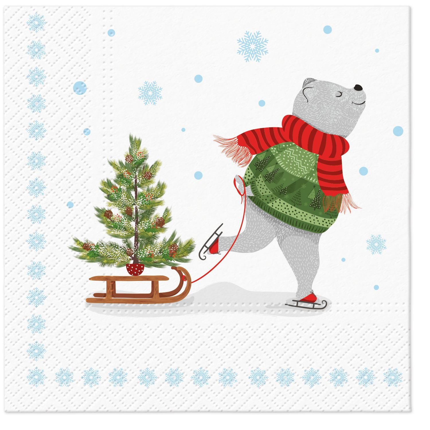 Salveta Skating Bear ZI60