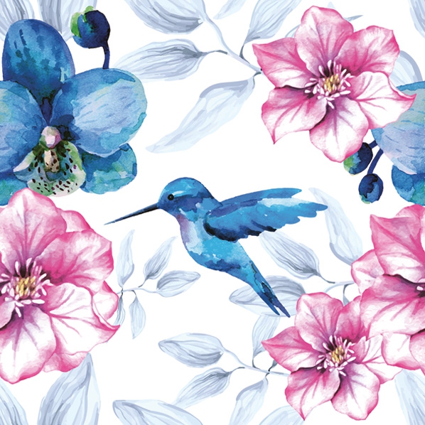 Salveta Blue Hummingbirg  PT1
