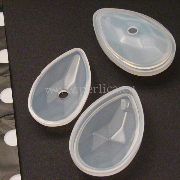 Kalup silikonski 3D Suza unut.vel. 39x22 mm, KAL30