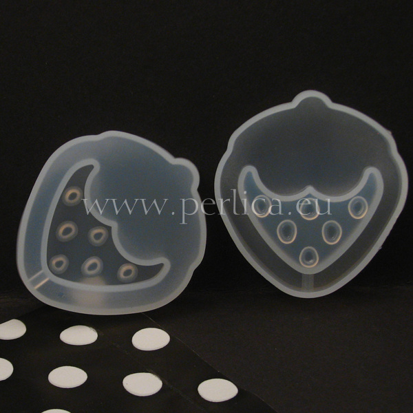 Kalup silikonski jagoda  unut.vel. 39x45x8mm KAL21