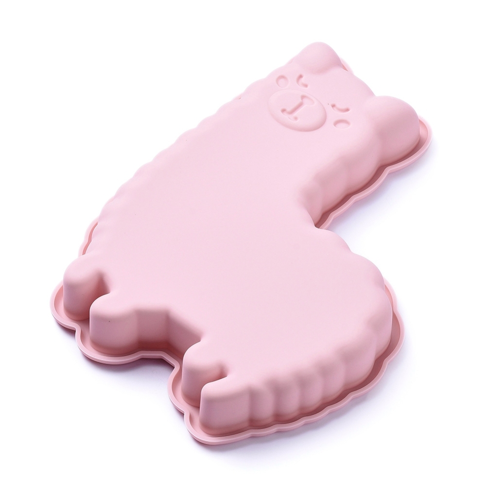 Kalup silikonski Ljama 207x155x28mm, za kolače, gips , epoksi MOD4