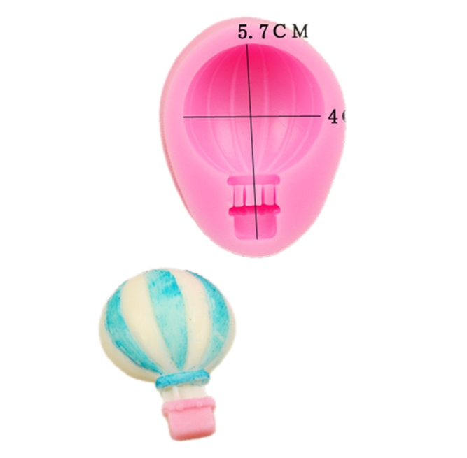 Kalup silikonski Balon,vel 53x68x20 mm, unut.vel. 57x40 mm KAL19
