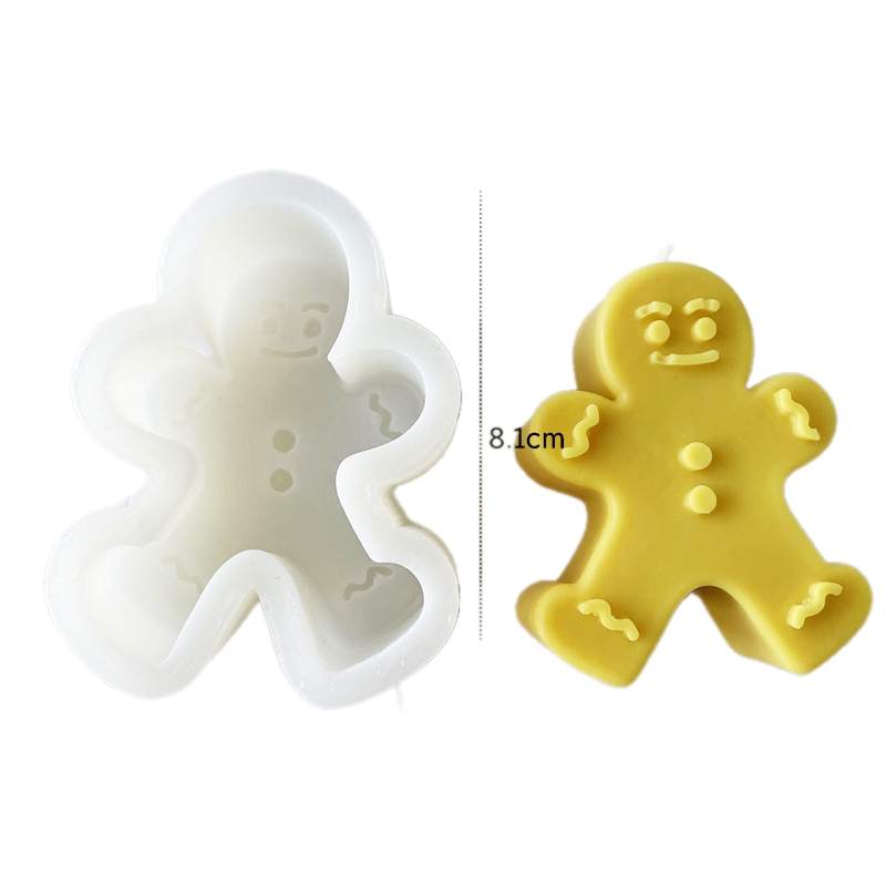 Kalup za svijeću Gingerbread vel  85x70x33 mm, VSP26