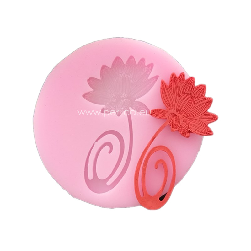 Kalup silik.Cvijet, vel.68x6mm, motiv vel.55x30mm, KAL31