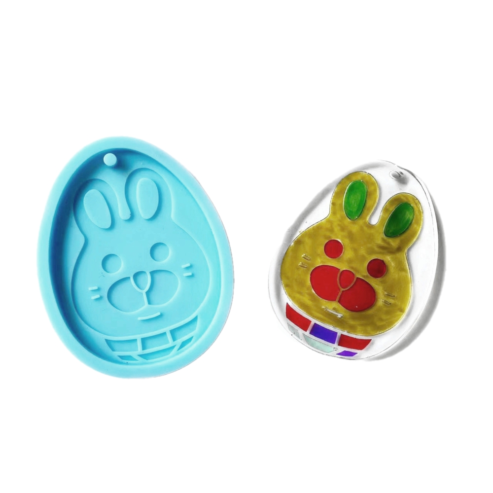 Kalup silik.Zec u jaju 2, vel.56,5x55x7mm, unut.vel. 49x66 mm VSP17