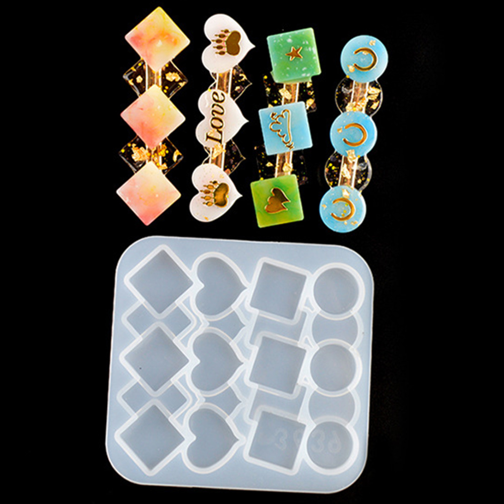 Kalup silikonski Kopče za kosu vel 91x96x4,5 mm VSP12