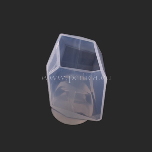 Kalup silikonski Fasetirani kamen 54x48x67 mm , KAL45