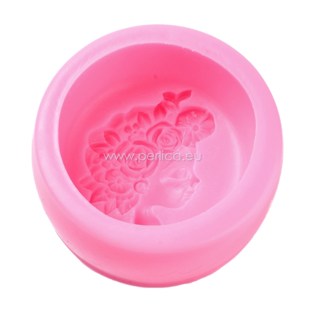 Kalup silikonski Djevojka unut.promjer 64 mm, 35 mm dubine, KAL64
