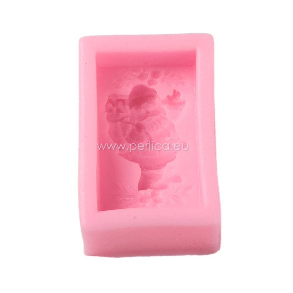 Kalup za sapun "Djed Mraz" 84x56x34 mm, unut vel 65x40x30 KAL63