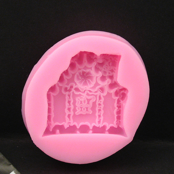 Kalup silikonski Kućica 55 mm,  unut.vel.35x37x8mm KAL30