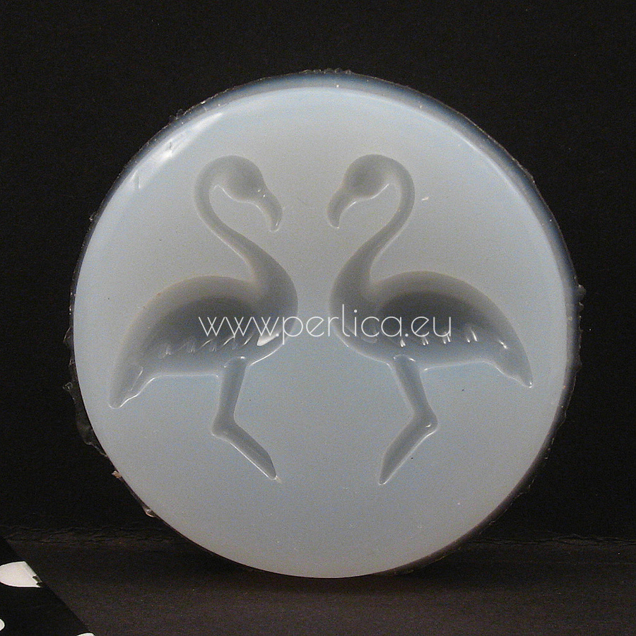 Kalup silikonski Flamingosi vel 60x8 mm, flamingo vel 37x20 mm, KAL38