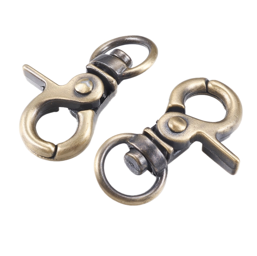 Kopča 31x19x6 mm rupa 7-9 mm, boja: patinirana bronca 2 kom MD 31