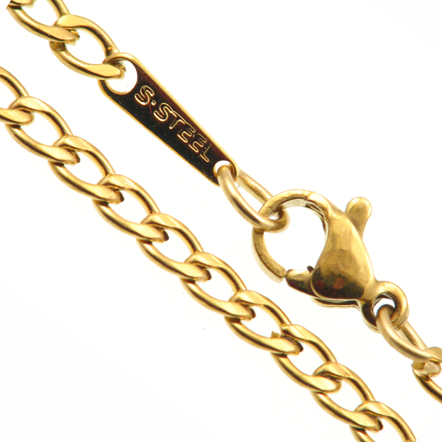 Lancic s kopc. 5x3x0,8 mm 304 SS, duž.50 cm, SS5