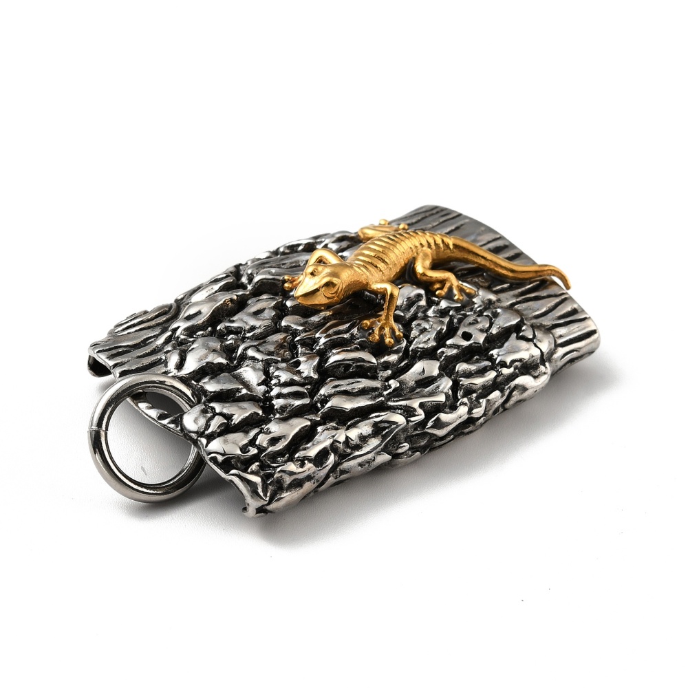 Privjesak "Macaklin" SS304, 3D, vel.55x30x12mm, macaklin 30x18 mm,alka 13x2 kom, SS21