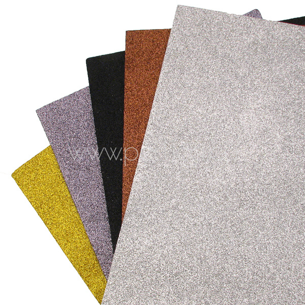 Moosgummi 2 mm 20x30cm gliter, paket  5 kom
