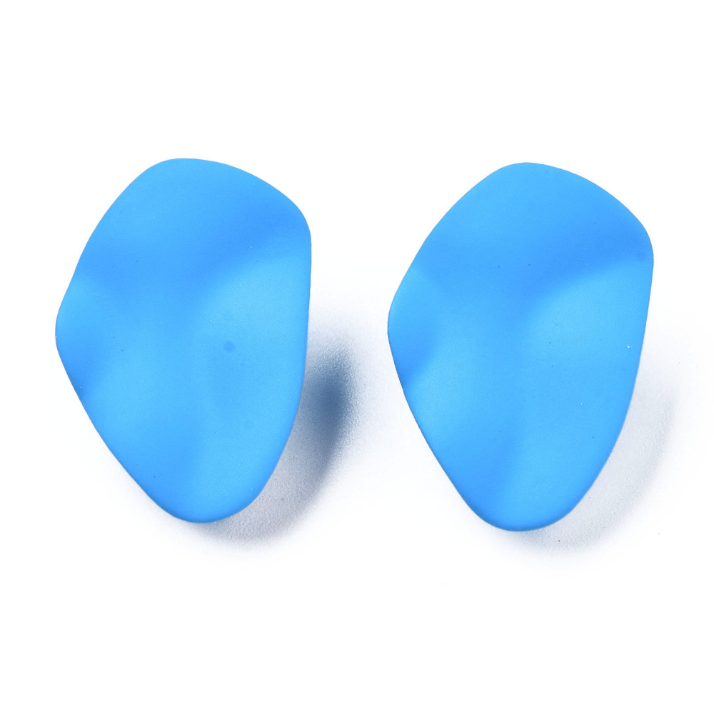 Kopča za naušnice SS304, vel.26x18mm-3mm, iglica 0,7 mm, 2 kom, SS42