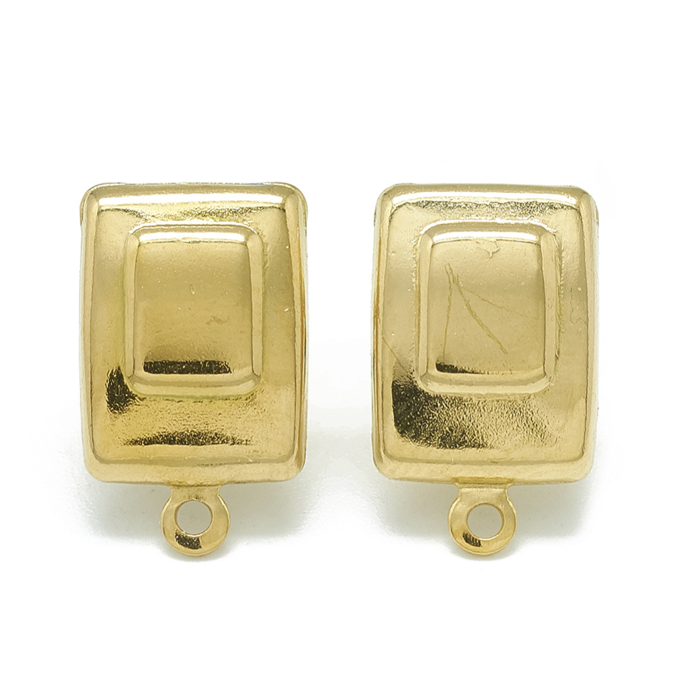 Kopča za naušnice SS304, 17x10 mm, 2 kom, SS45