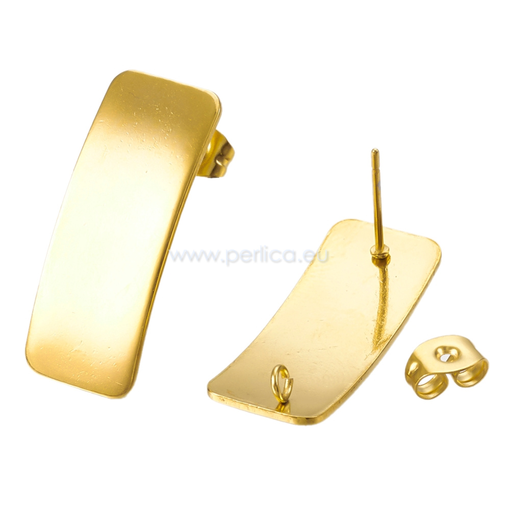 Kopča za naušnice SS304, 27x10mm 2 mm, 2 kom, SS44