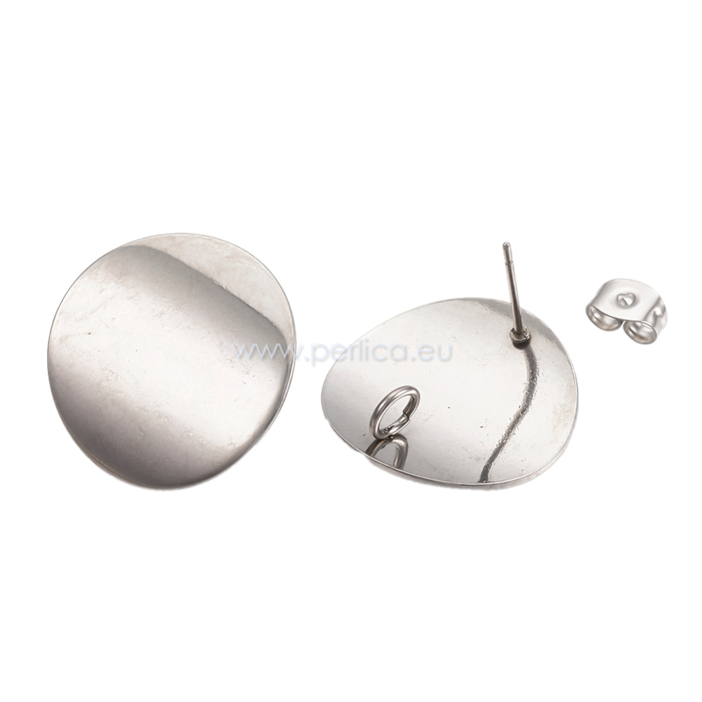 Kopča za naušnice SS304, 20mm, 2 kom, SS12