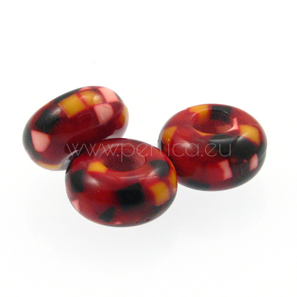 Perlica rondela 14 mm, rupa 5mm, 3 kom, PL5