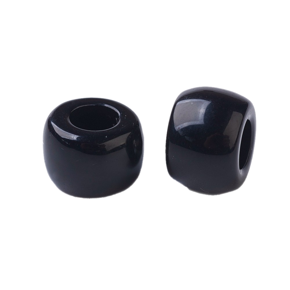 Perlica akrilna 8mm  promjeru, 5~6mm debljine, rupa: 4mm; 50 kom/paket PL11