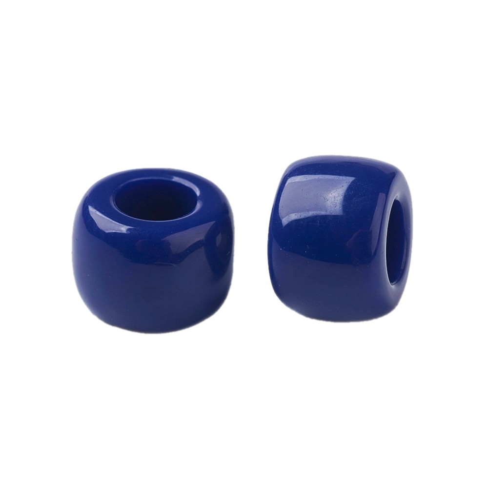 Perlica akrilna 8mm promjeru, 5~6mm debljine, rupa: 4mm; 50 kom/paket PL11