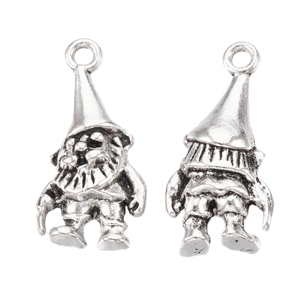 Privjesak Patuljak - Gnome,  3D , vel 24x11x7 mm, 2 kom, MD6