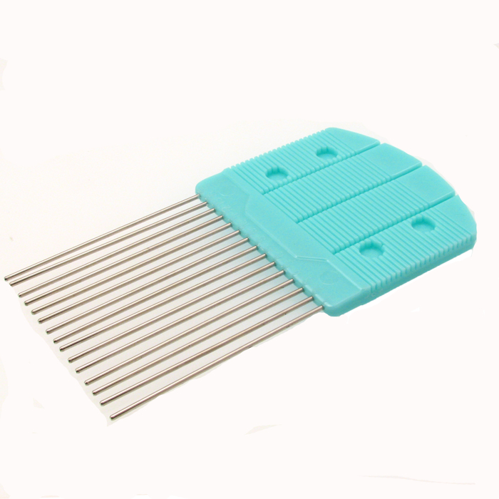 Quilling češalj 150x80x7 mm, 15 iglica, plastična ručka