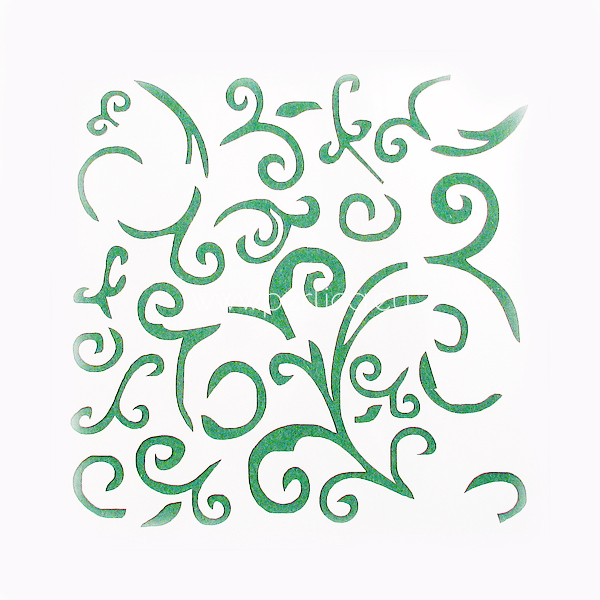 Šablona Vitice 13 x 13 cm