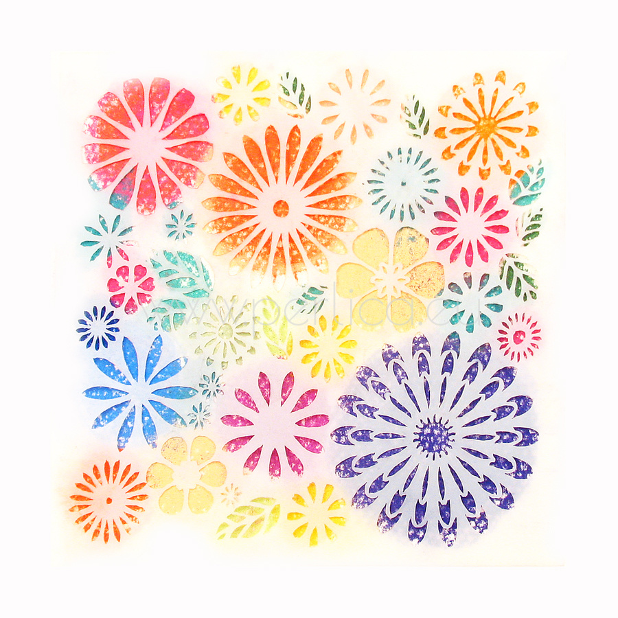 Šablona Cvijeće 13 x 13 cm