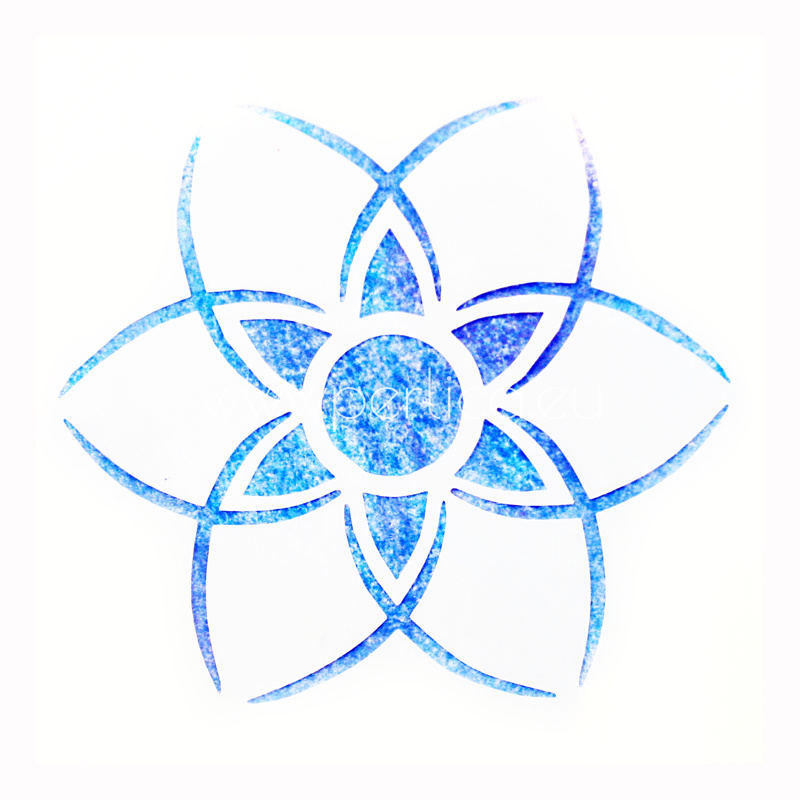 Šablona Ornament 9 x 9 cm