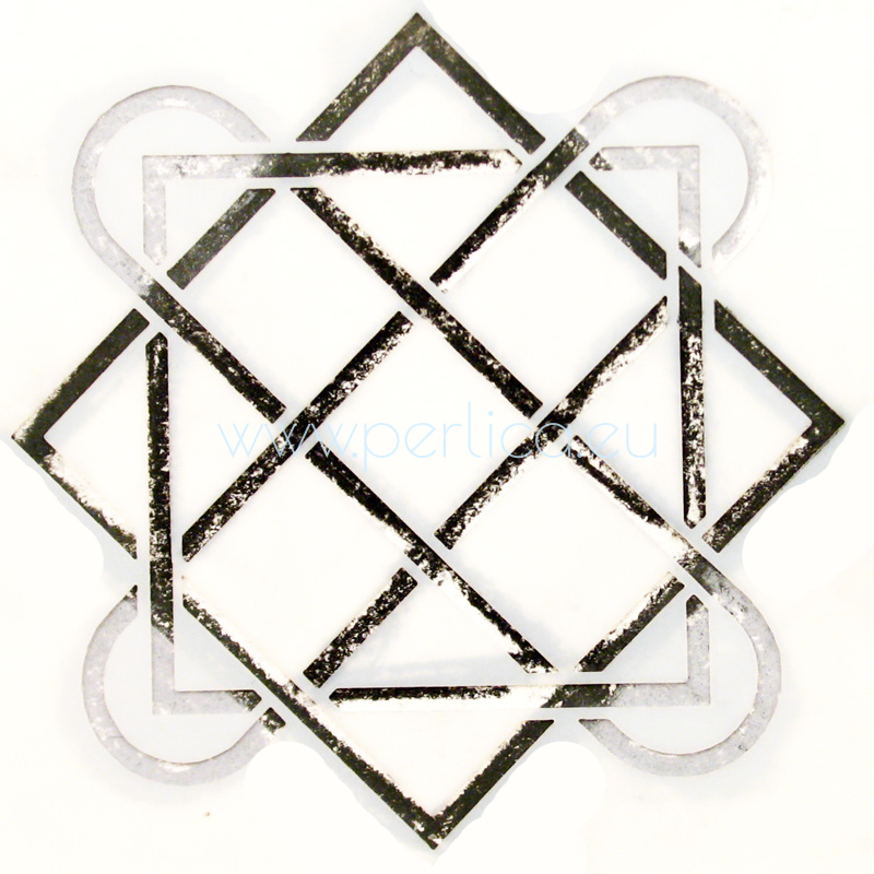 Šablona Ornament 9 x 9 cm