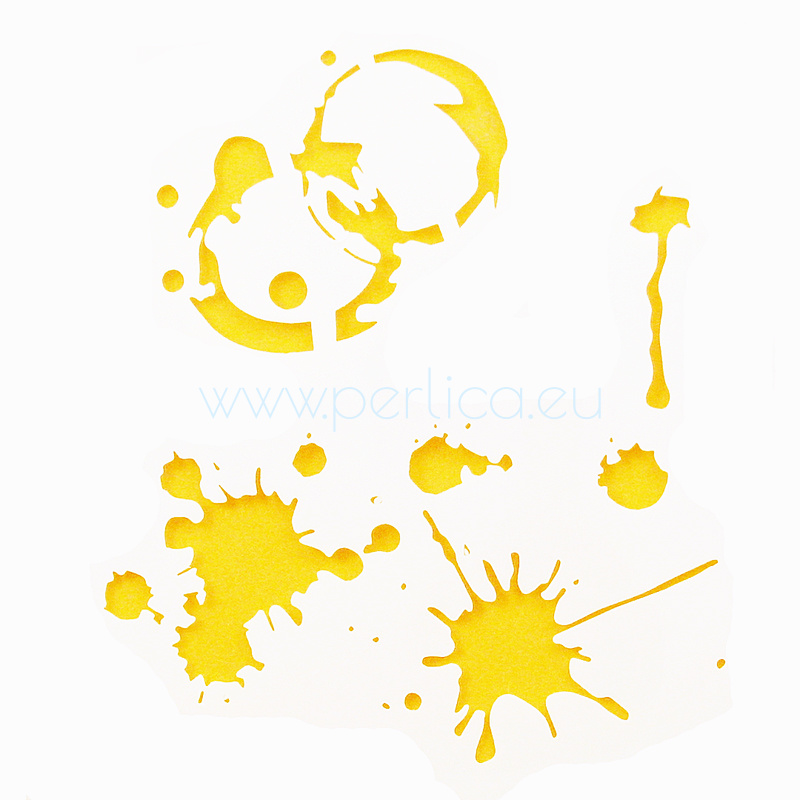 Šablona Mrlja 13 x 13 cm