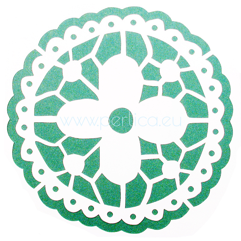 Šablona Ornament 13 x 13 cm