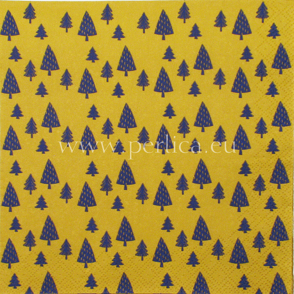 Salveta Blue gold Christmas ZI30