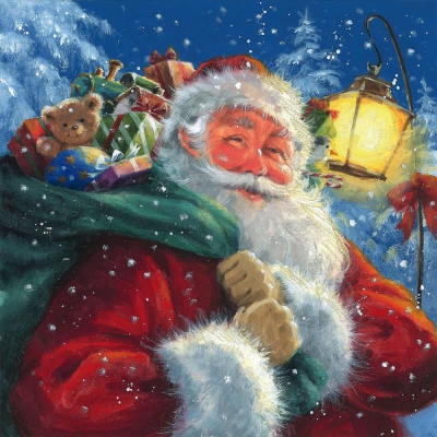 Salveta Santa with his Presents DM7