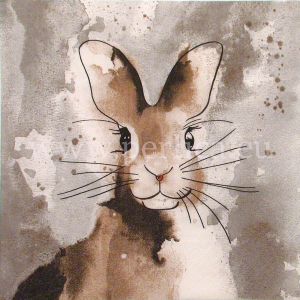 Salveta Watercolour bunny, SU1