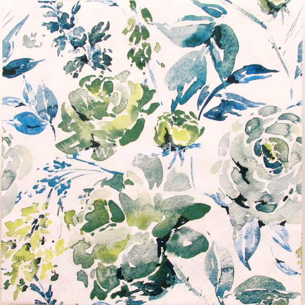 Salveta Fleur Lumineuses green CR17