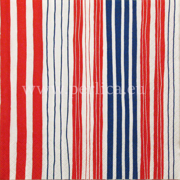 Salveta "Striped red" MO5