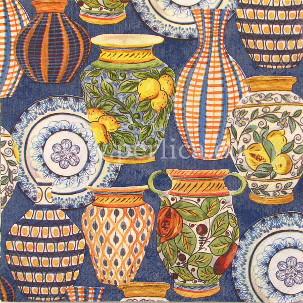 Salveta "Mediterranean pottery" MO9