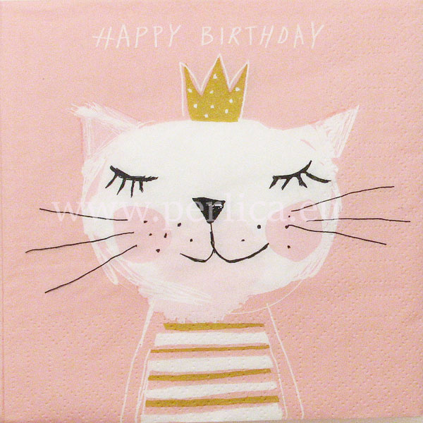 Salveta "Happy birthday princess" L1