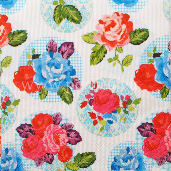 Salveta "Modern rose blue" C67