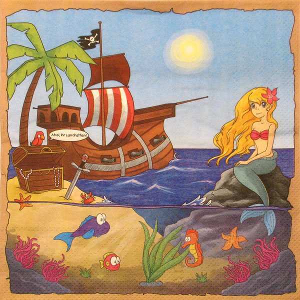 Salveta "Marmaid s island " LN9