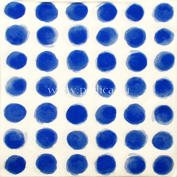 Salveta Blue dots watercolor G8