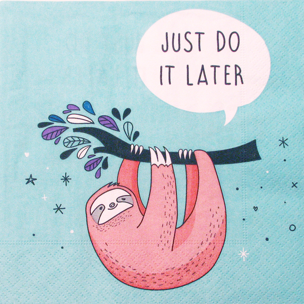 Salveta Just do it later TRD2