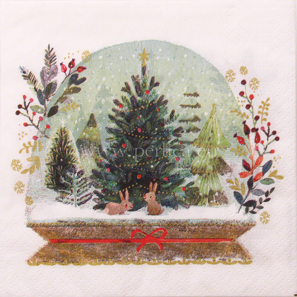 Salveta Holiday snowglobe ZI35
